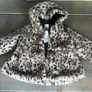 Leopard Print Kids Jacket